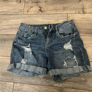 Cute Ripped Jean Shorts